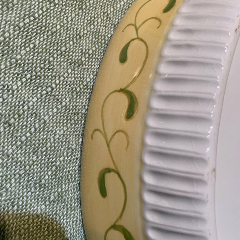 Navy and Cream Ceramic Baking Dishes set of two, small - Picture 3 of 6